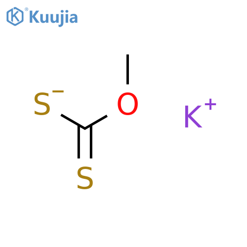 Potassium O-methyl Dithiocarbonate structure