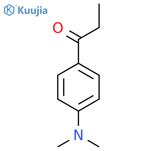 1-4-(dimethylamino)phenylpropan-1-one structure