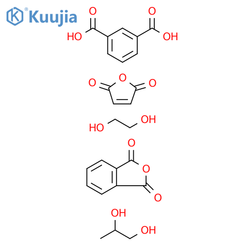 1,3-Benzenedicarboxylicacid,polymerwith1,2-ethanediol,2,5-furandione,1,3-isobenzofurandioneand1,2-propanediol structure