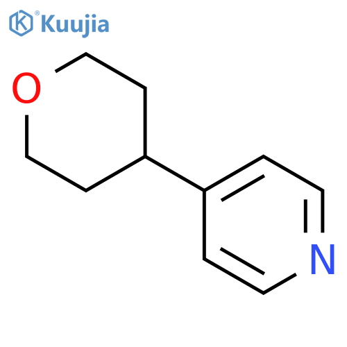 Pyridine,4-(tetrahydro-2H-pyran-4-yl)- structure