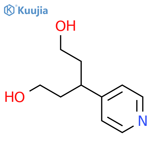 1,5-Pentanediol,3-(4-pyridinyl)- structure