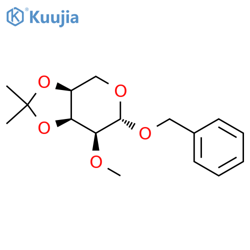 (3As,6S,7S,7aS)-7-methoxy-2,2-dimethyl-6-phenylmethoxy-4,6,7,7a-tetrahydro-3aH-[1,3]dioxolo[4,5-c]pyran structure