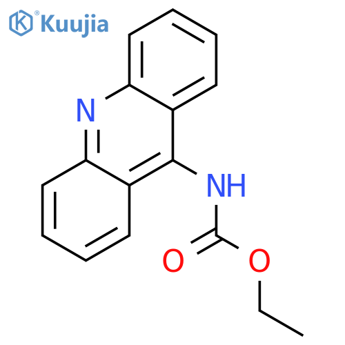 Carbamic acid,9-acridinyl-, ethyl ester (9CI) structure