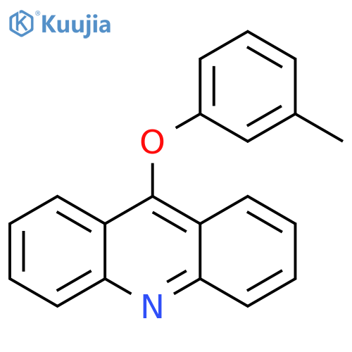 Acridine, 9-(3-methylphenoxy)- structure
