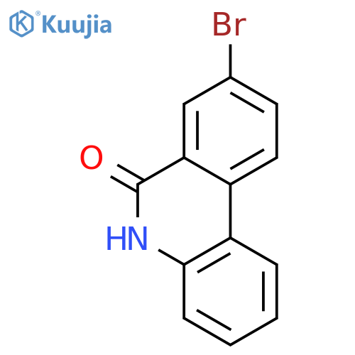6(5H)-Phenanthridinone,8-bromo- structure