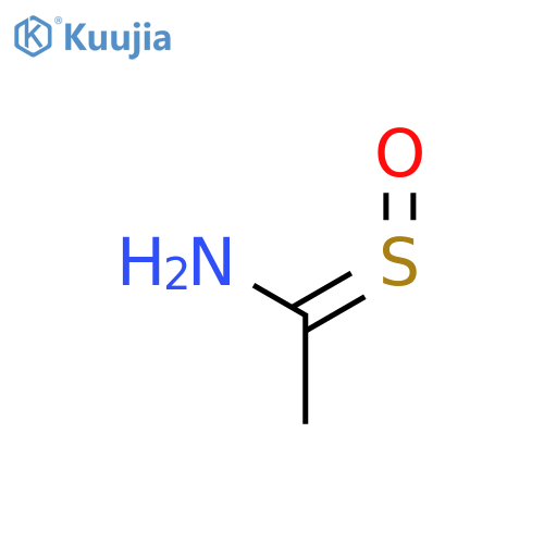 Ethanethioamide,S-oxide (9CI) structure