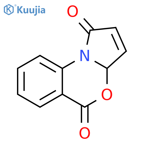 5H-Pyrrolo[1,2-a][3,1]benzoxazine-1,5(3aH)-dione structure