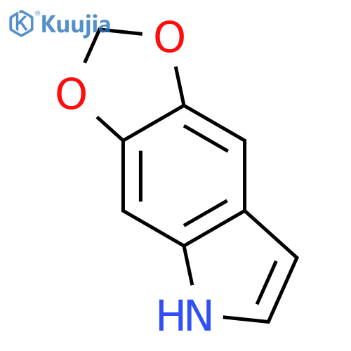 5,6-Methylenedioxyindole structure
