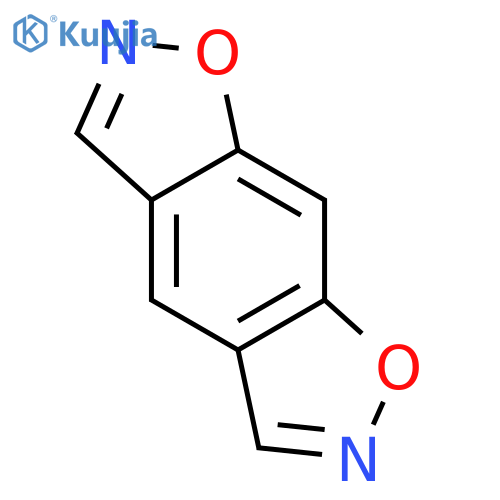 Benzo[1,2-d:5,4-d']diisoxazole(8CI,9CI) structure