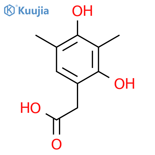 6-carboxymethyl-2,4-dimethylresorcinol structure