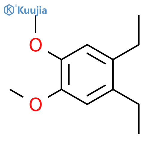 1,2-Diethyl-4,5-dimethoxybenzene structure