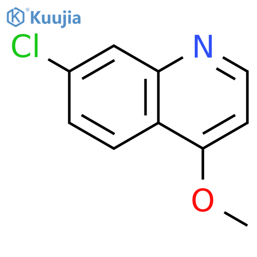 7-chloro-4-methoxyquinoline structure