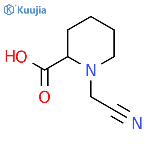 2-Piperidinecarboxylicacid, 1-(cyanomethyl)- structure