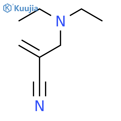 2-[(Diethylamino)methyl]prop-2-enenitrile structure