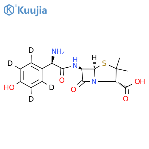 Amoxicillin-d structure