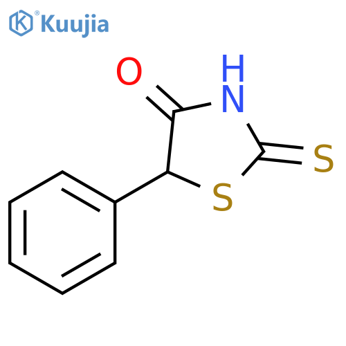 5-phenyl-2-sulfanylidene-1,3-thiazolidin-4-one structure