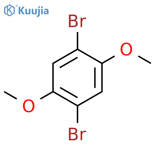 1,4-Dibromo-2,5-dimethoxybenzene structure