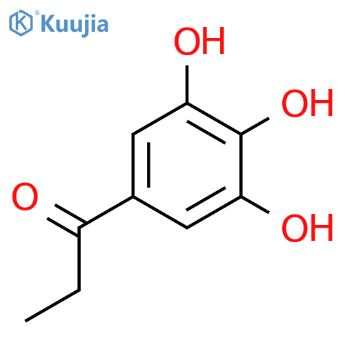 1-Propanone, 1-(3,4,5-trihydroxyphenyl)- structure