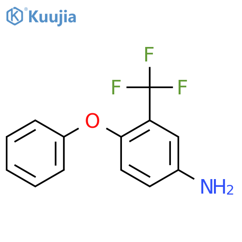 4-Phenoxy-3-(trifluoromethyl)aniline structure