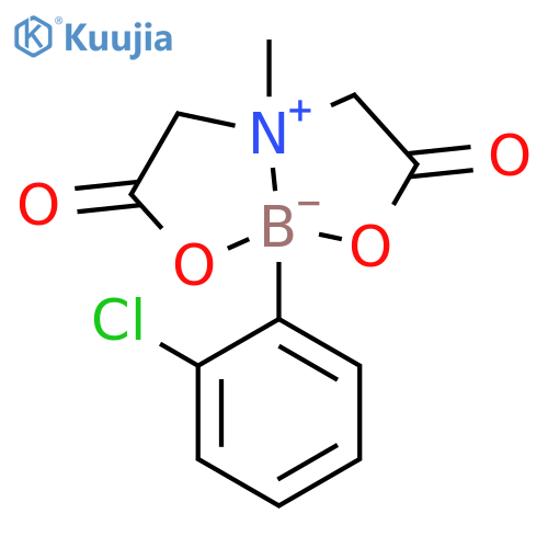 Boron, [N-[(carboxy-κO)methyl]-N-methylglycinato(2-)-κN,κO](2-chlorophenyl)-, (T-4)-  structure