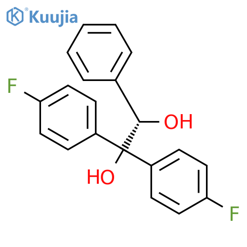 1,2-Ethanediol, 1,1-bis(4-fluorophenyl)-2-phenyl-, (2S)- structure