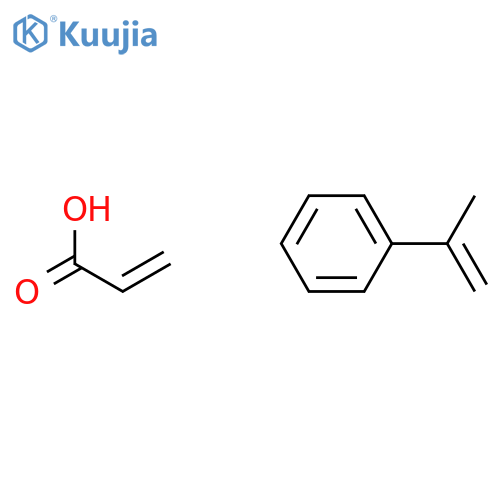 2-Propenoic acid, polymer with (1-methylethenyl)benzene structure