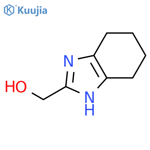 (4,5,6,7-tetrahydro-1H-1,3-benzodiazol-2-yl)methanol structure