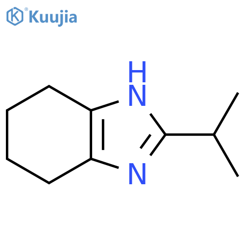 1H-Benzimidazole, 4,5,6,7-tetrahydro-2-(1-methylethyl)- structure