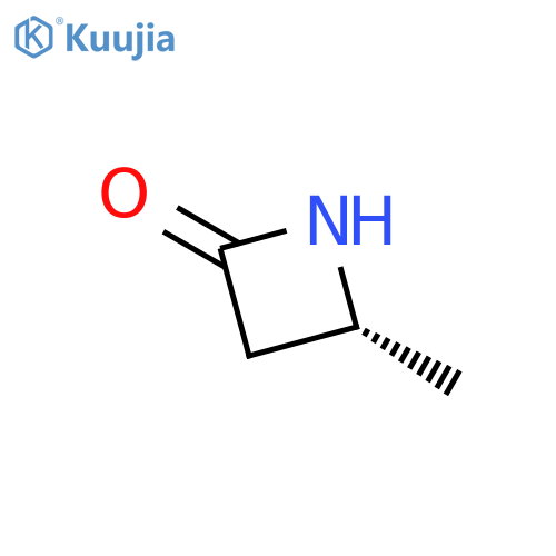 2-Azetidinone, 4-methyl-, (R)- structure