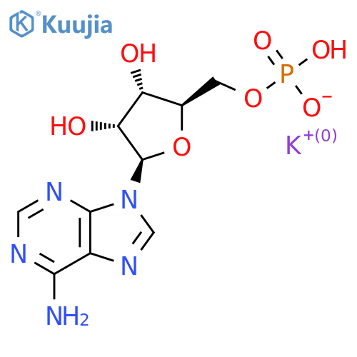 5'-Adenylic acid, potassium salt structure