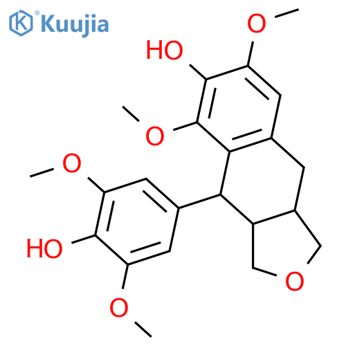 2,7'-Cyclo-9,9'-epoxy-8,8'-lignan-3,3',4,4',5,5'-hexol; (7'S,8S,8'S)-form, 3,3',5,5'-Tetra-Me ether structure
