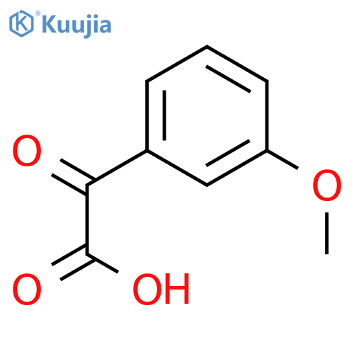 (3-Methoxyphenyl)glyoxylic acid structure