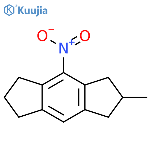 2-Methyl-4-nitro-1,2,3,5,6,7-hexahydro-s-indacene structure