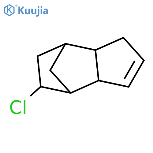 4,7-Methano-1H-indene,5-chloro-3a,4,5,6,7,7a-hexahydro- structure