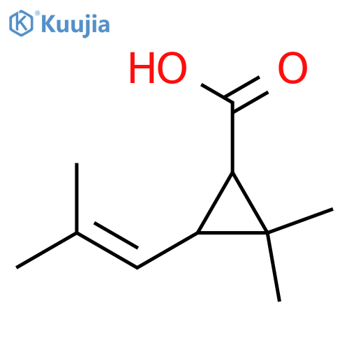 (+)-cis-Chrysanthemic Acid structure