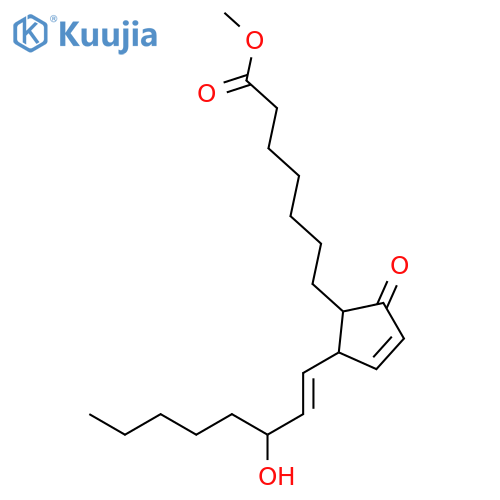 Methyl 7-[2-(3-hydroxyoct-1-enyl)-5-oxocyclopent-3-en-1-yl]heptanoate structure