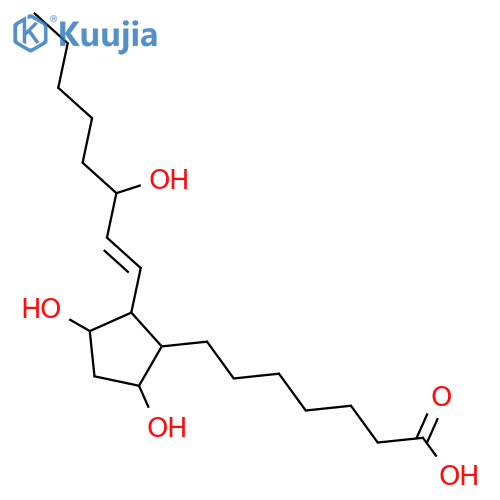 8-iso Prostaglandin F1.β. structure