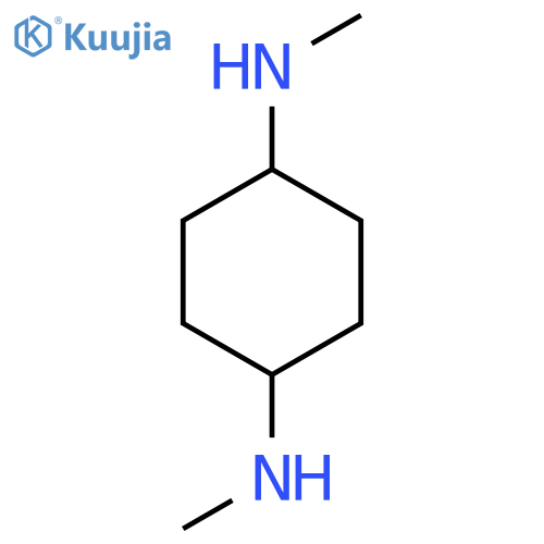 N1,N4-dimethylcyclohexane-1,4-diamine structure
