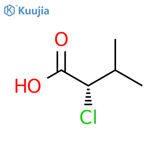 (S)-2-Chloro-3-methylbutyric acid structure