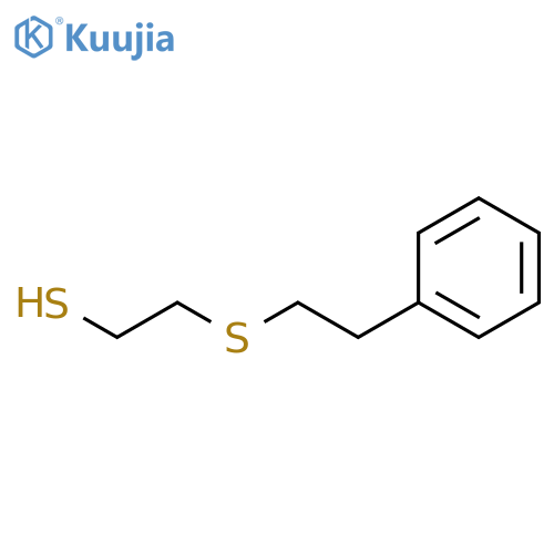 Ethanethiol, 2-[(2-phenylethyl)thio]- structure