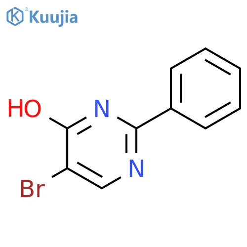 5-Bromo-2-phenylpyrimidin-4-ol structure