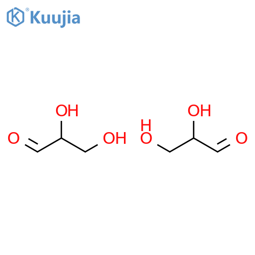 DL-GLYCERALDEHYDE DIMER structure