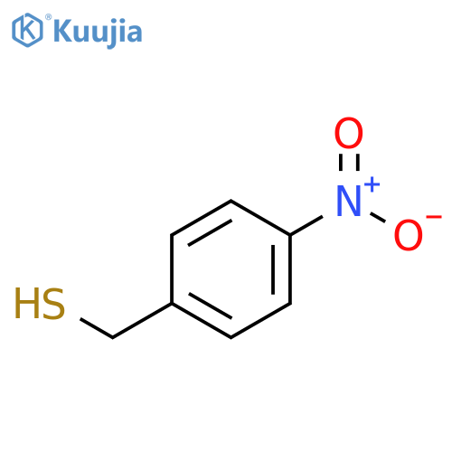 (4-nitrophenyl)methanethiol structure