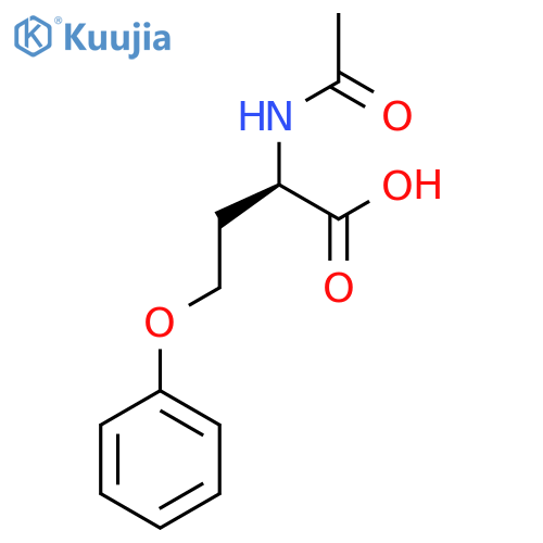 (2R)-2-acetamido-4-phenoxybutanoic acid structure