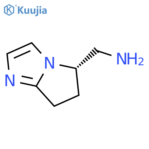 1-[(5S)-5H,6H,7H-pyrrolo[1,2-a]imidazol-5-yl]methanamine structure