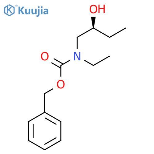 benzyl N-ethyl-N-(2S)-2-hydroxybutylcarbamate structure