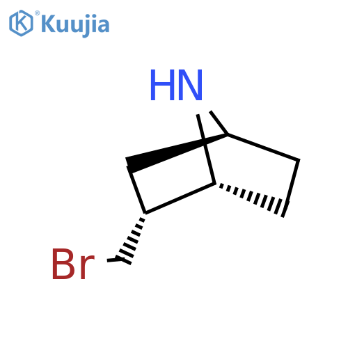 rac-(1R,2R,4S)-2-(bromomethyl)-7-azabicyclo2.2.1heptane structure