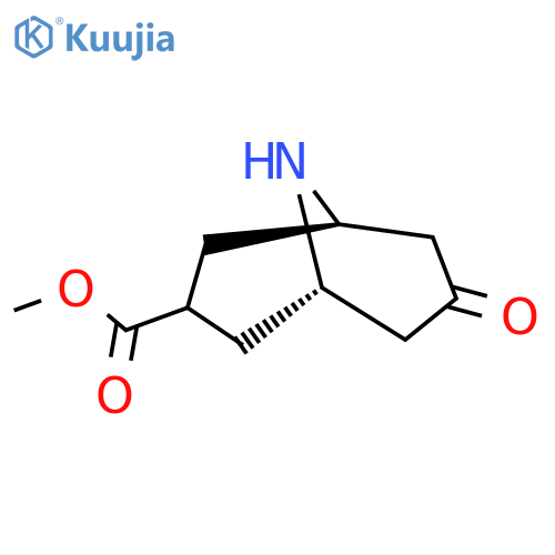 methyl (1R,3r,5S)-7-oxo-9-azabicyclo3.3.1nonane-3-carboxylate structure