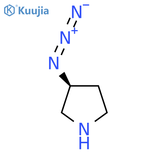 (3S)-3-azidopyrrolidine structure