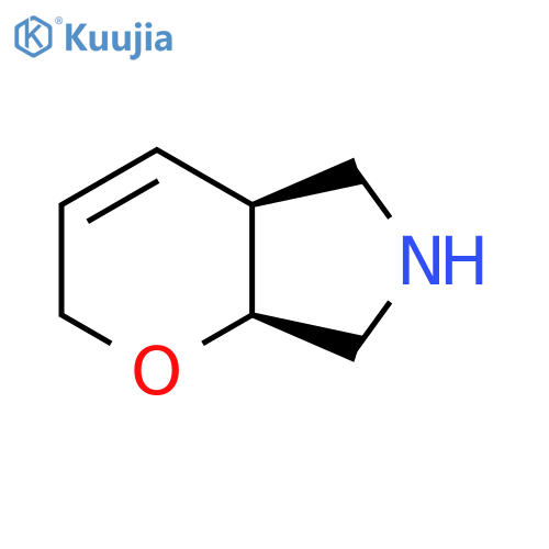 rac-(4aR,7aR)-2H,4aH,5H,6H,7H,7aH-pyrano2,3-cpyrrole structure